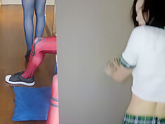 130 Oktavia Milton Blowjob In Uniform - Sex Movies Featuring Sexy Tights