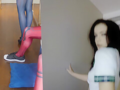 130 Oktavia Milton Blowjob In Uniform - Sex Movies Featuring Sexy Tights