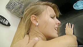 A Big Cock For A Blonde With Small Breasts