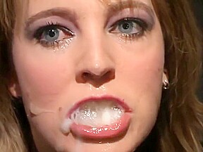 AMATEUR GERMAN BABE CUM SWALLOWING