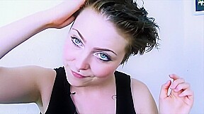 ASMR Silky Soapy Scalp Massage Hot Girl Nice Eyes