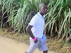 African Boy with Huge Cock