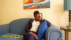 African Sex Trip - Cheating Ebony Whore Scores A BWC Hardcore Drilling