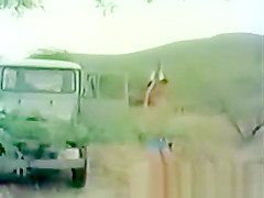 African girl fucked by white cock in forest
