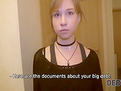 Agent Uses Young Doll Like A Cheap Whore Because Of Debts 9 Min - Eva Abel And Alice Klay