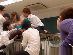 Ai Haneda sexy Japanese teacher has sex part3