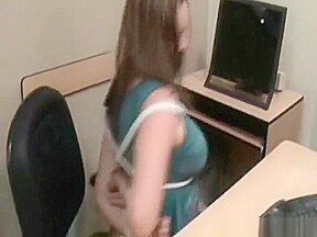 Alessandra Tied at Office