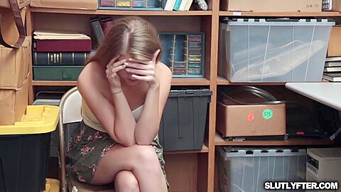 Alyce Anderson - Was Caught Shoplifting And Cock Fed