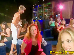 Amateur Babes Suck Stripper Dicks After Watching Them Dance