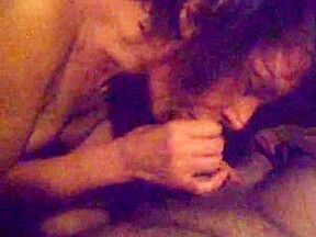 Amateur Brit milf Tricia blow job