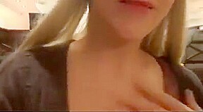 Amateur - cute blond college girl cumfaced in mcdonalds