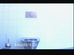 Amateur mature blonde hidden piss cam