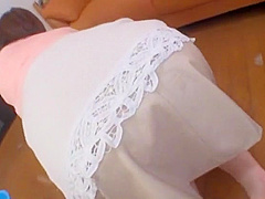 Amazing Japanese chick Mayu Koizumi in Crazy Doggy Style JAV clip