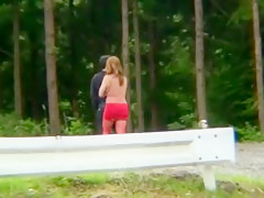 Amazing Japanese chick Yumi Kazama, Miwako Yamamoto in Crazy Fingering, Outdoor JAV video