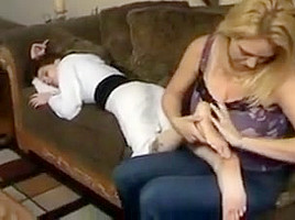 Amazing Japanese girl in Incredible Blonde, Foot Fetish JAV movie