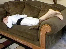 Amazing Japanese girl in Incredible Blonde, Foot Fetish JAV movie