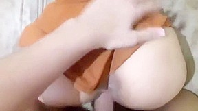Amazing ass amateur fucked hard
