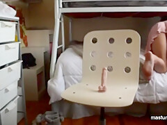And Bouncing On My Step moms Dildo