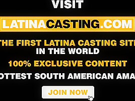 And More And Steven Hard In Curvy Colombian Thot Stretched In Fake Model Audition