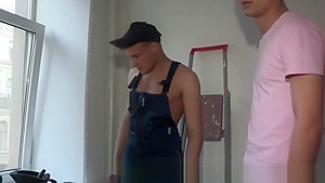 Anya Fucks The Worker To Pay The Bills