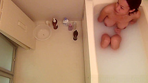 Asian Pisses In Shower
