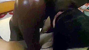 Asian gets blacked