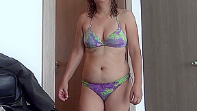 At The Beach, Beautiful Stepmom And Masturbates, Asks Me To Show Her My Cock