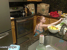 Athena Rayne Cooks Then Makes You Cum (Pov Style) - ATKGirlfriends