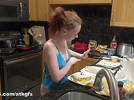 Athena Rayne Cooks Then Makes You Cum (Pov Style) - ATKGirlfriends