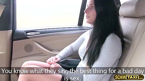 Attractive Brunette Lucia Acknowledges Doggystyle Posit