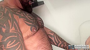 BAREBACKTHATHOLE DILF Doctor Marc Angelo Breeds Loan Damon