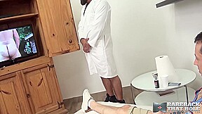 BAREBACKTHATHOLE DILF Doctor Marc Angelo Breeds Loan Damon