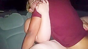 BBW in a van fun