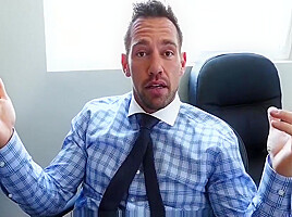 BFFS - Horny Interns Share Cock With Their Boss's