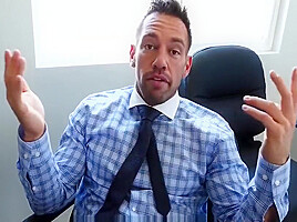BFFS - Horny Interns Share Cock With Their Boss's