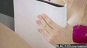 BLACKED Blonde BFFs Cadence Lux and Alli Rae Share a huge BBC