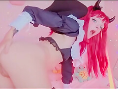 Babydolldiana - Rizy Kyun (marin Kitagawa) Plays With L