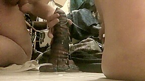 Bad Dragon First try!!!! Painful anal massive toy 