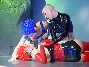 Bald Latex Fisting
