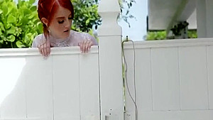 Barely Legal Ginger teen 18+ Bounces On a Huge Cock FULL - http://badbab club