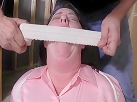 Bbw Joy found bound and gagged