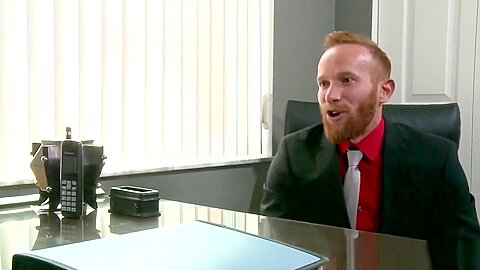 Bear spunks in office
