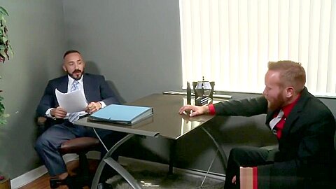 Bear spunks in office