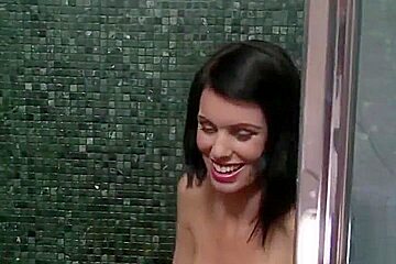 Beauteous trimmed Czech Angie Emerald featuring a hot foot fetish sex video