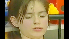 Beautiful Sandra masturbates to orgasm