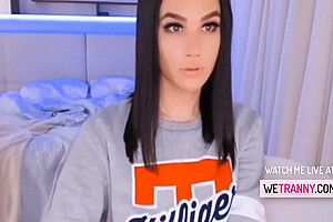 Beautiful Trans teen 18+ Solo Masturbation
