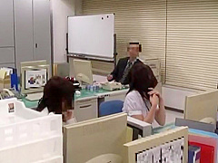 Best Japanese chick Chisato Ayukawa in Horny Office, Hairy JAV scene