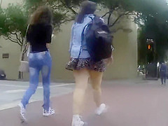 Best friends going to the college