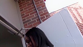 Bethany Benz Loves Big Cock At A Gloryhole