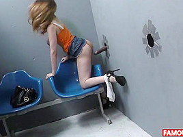 Big Black Cock For Stella Cox At The Famous Glory Hole
